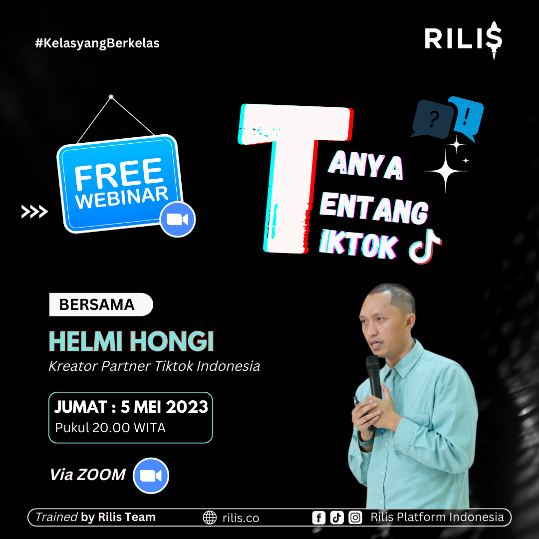 Free Webinar Tanya Tentang Tiktok